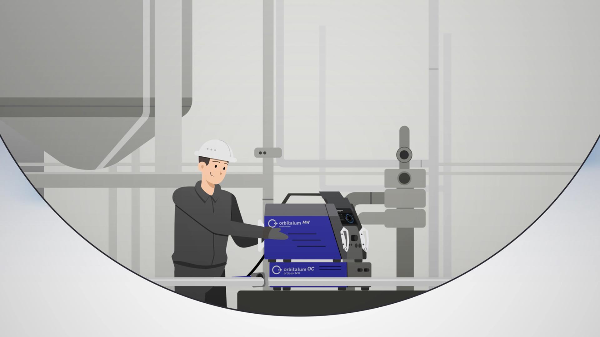 Orbitalum Tools GmbH | Erklärvideo | Mobile Welder – Bild 3