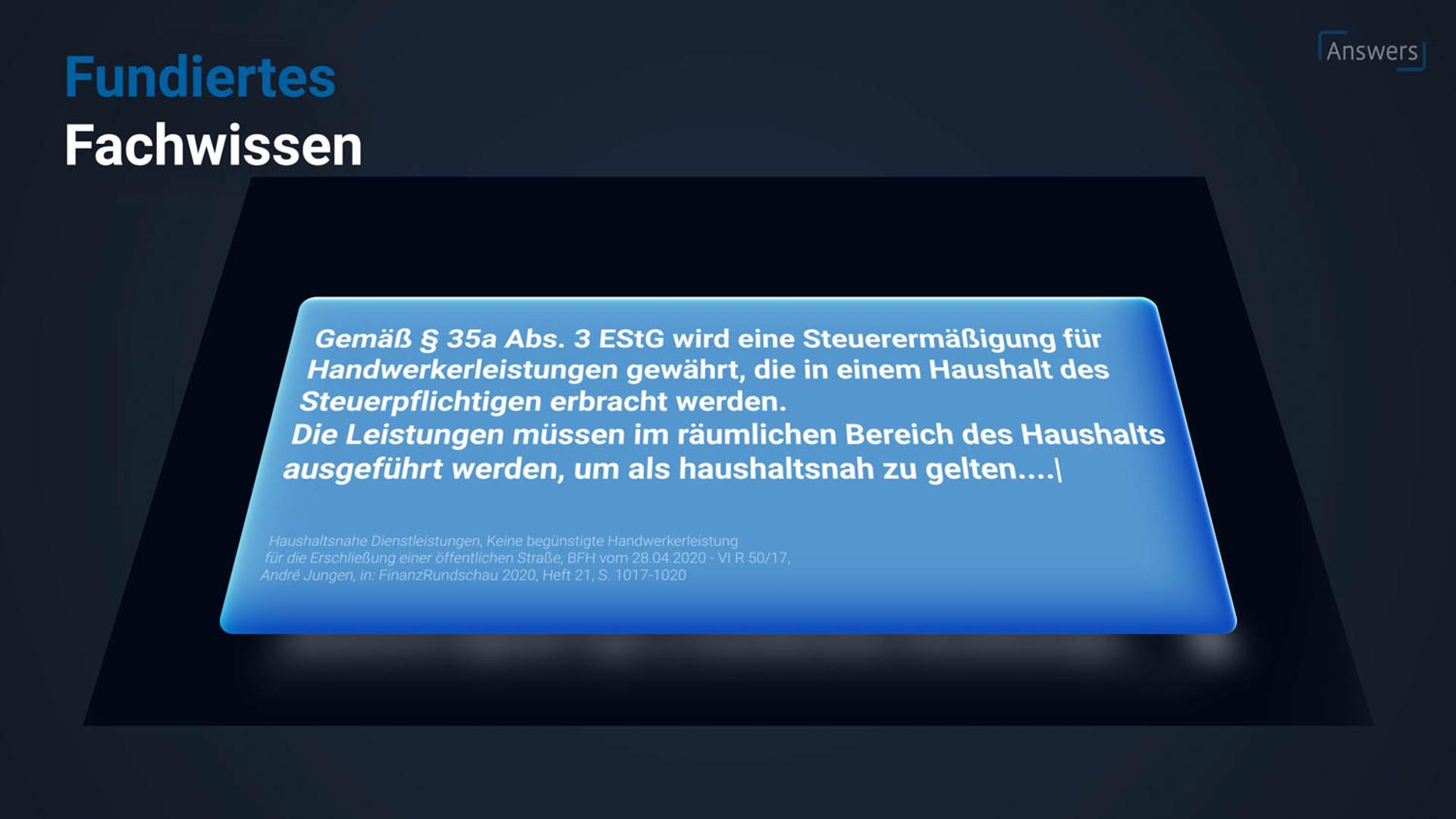 Verlag Dr. Otto Schmidt | Software-Produktvideo | Answers – Bild 9