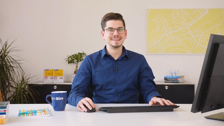 MeinBüro Servicevideo Buchungsperiode abschließen