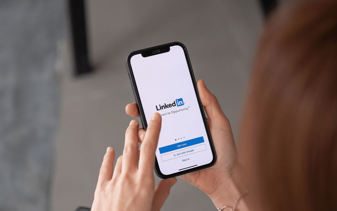 Linkedin auf IPhone