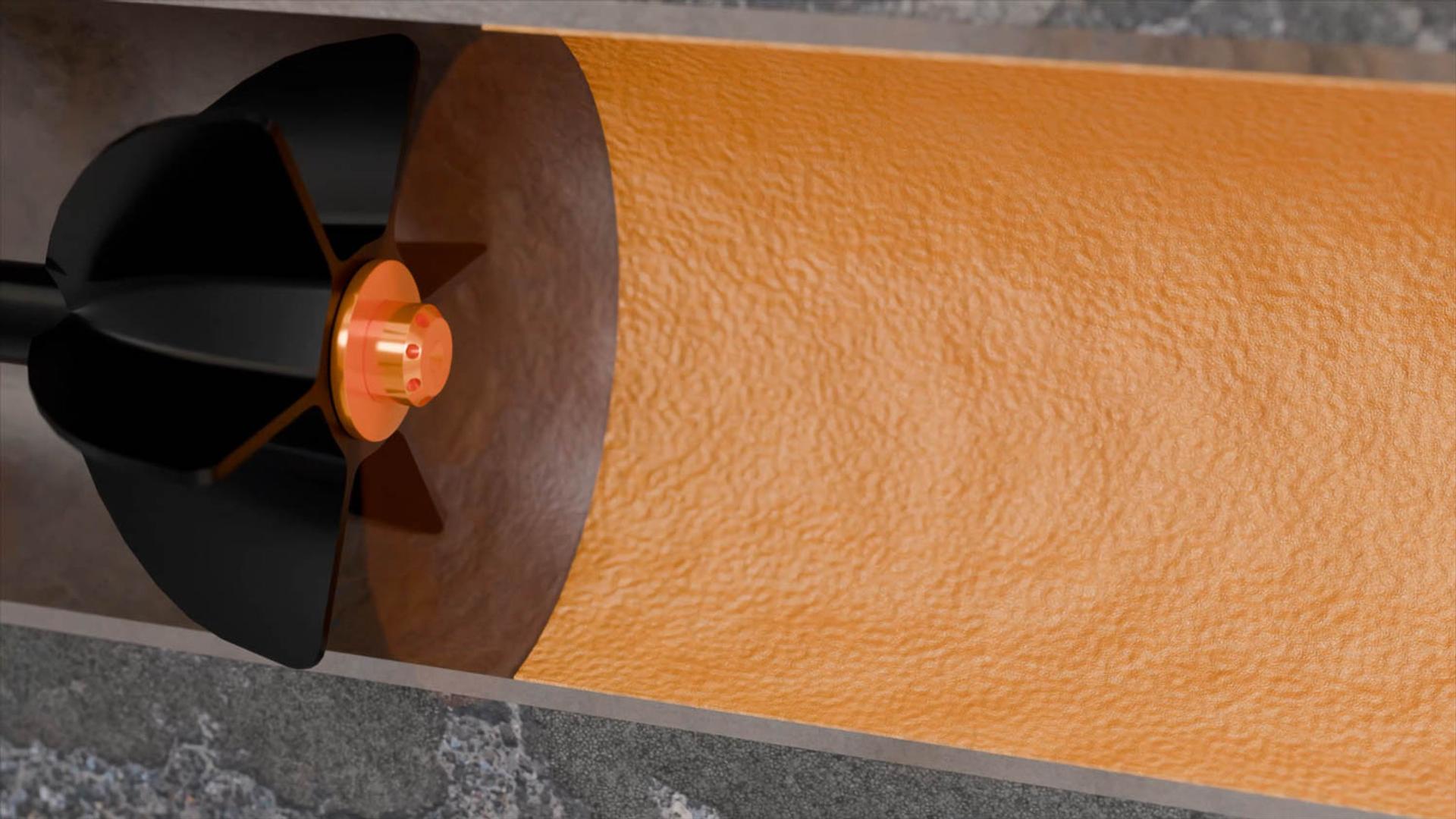 Polypipe | 3D Produktanimation | Coating System – Bild 9