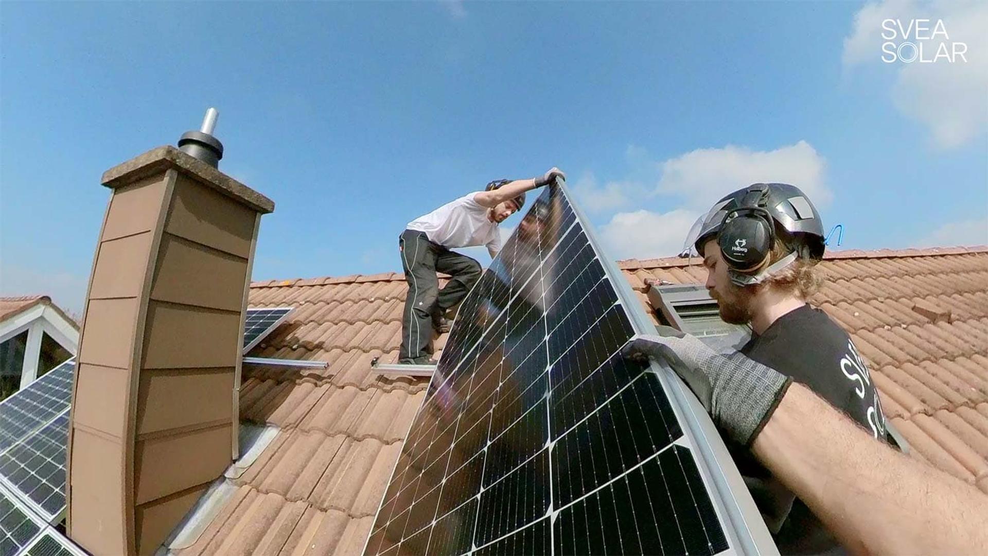 Svea Solar | Produktfilm | Montagevideo Photovoltaikanlage – Bild 3