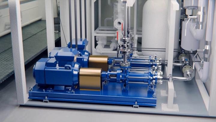 3D-Animation für SERO PumpSystems: Pumpensystem