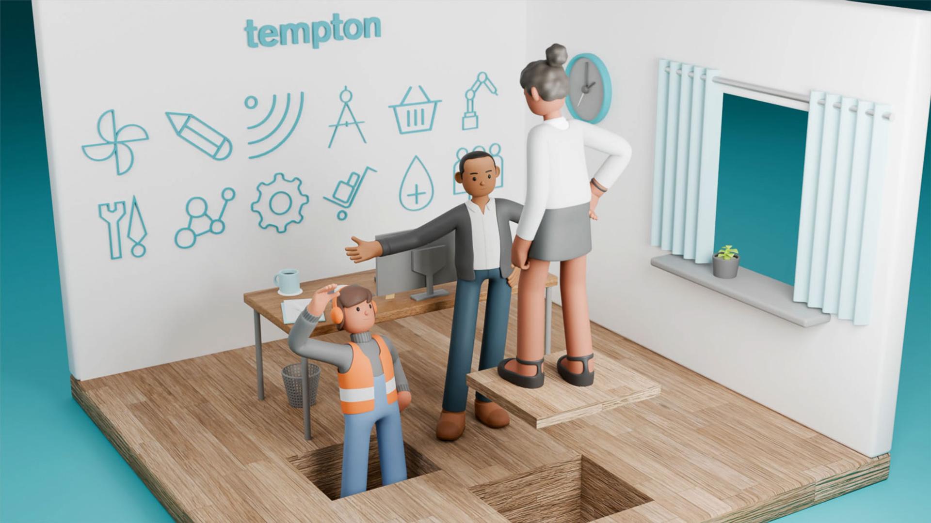 Tempton Group | 3D Charakter Animation – Bild 6