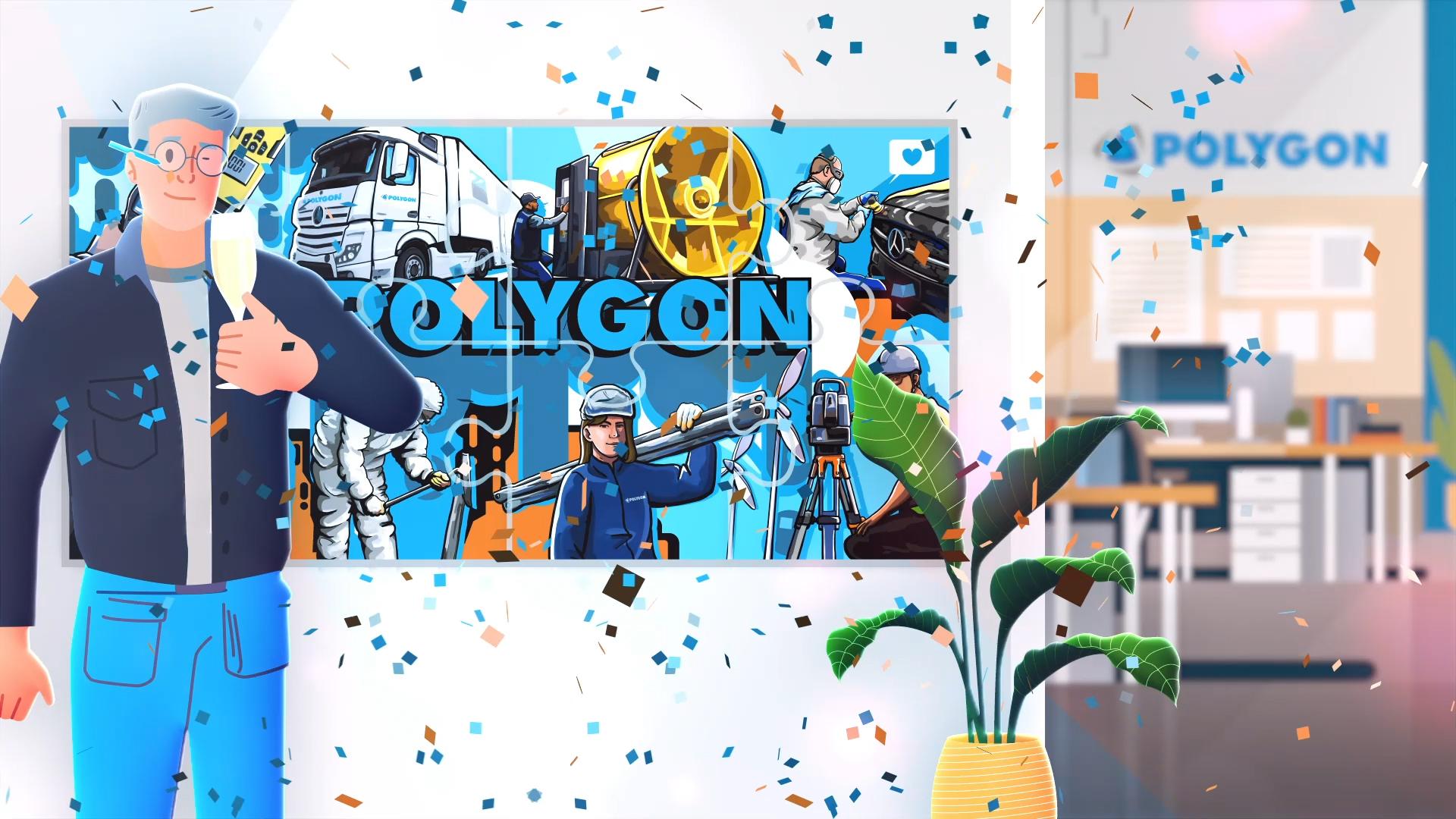 POLYGON | Dienstjubiläen-Video – Bild 4