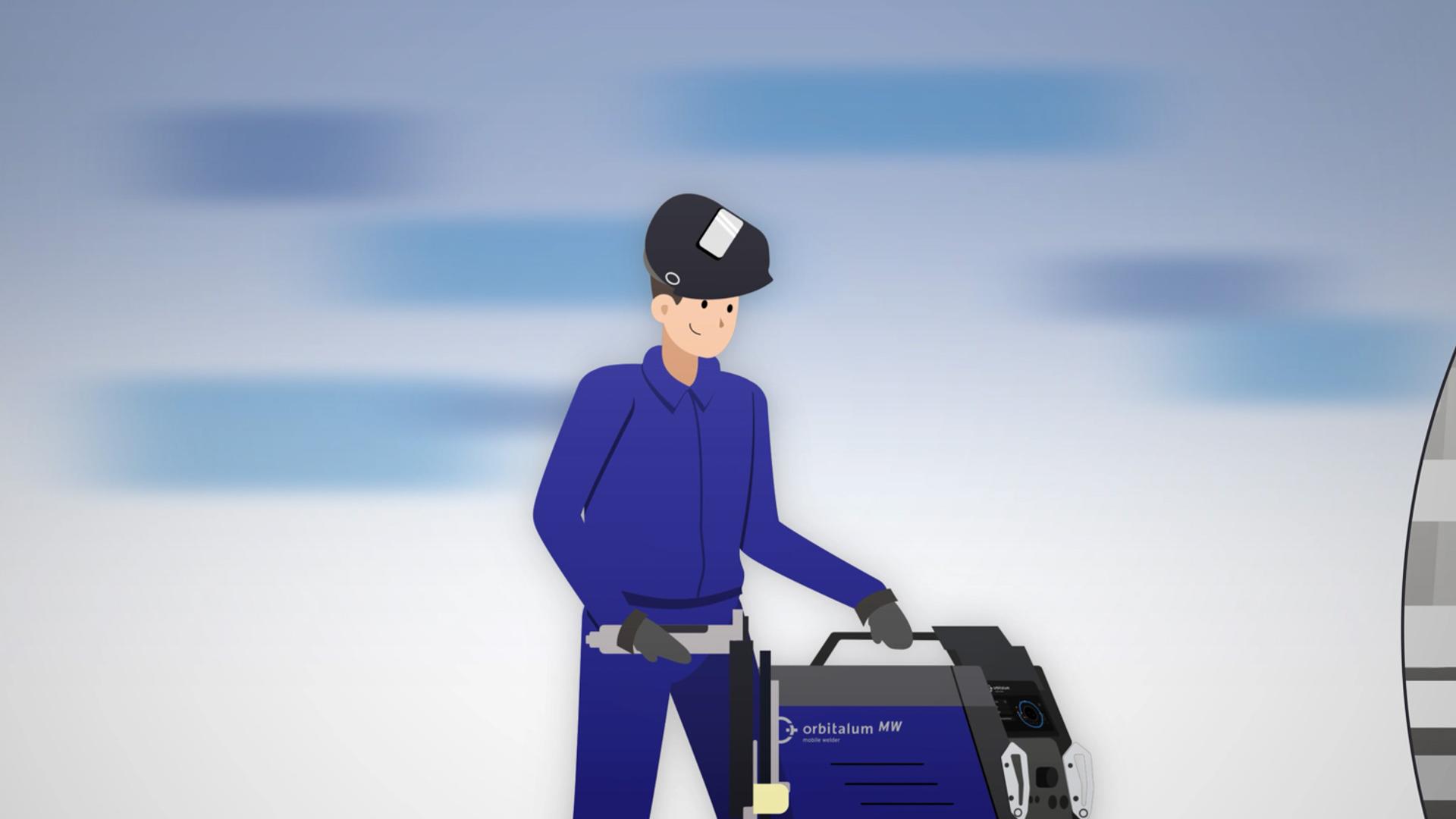 Orbitalum Tools GmbH | Erklärvideo | Mobile Welder – Bild 6