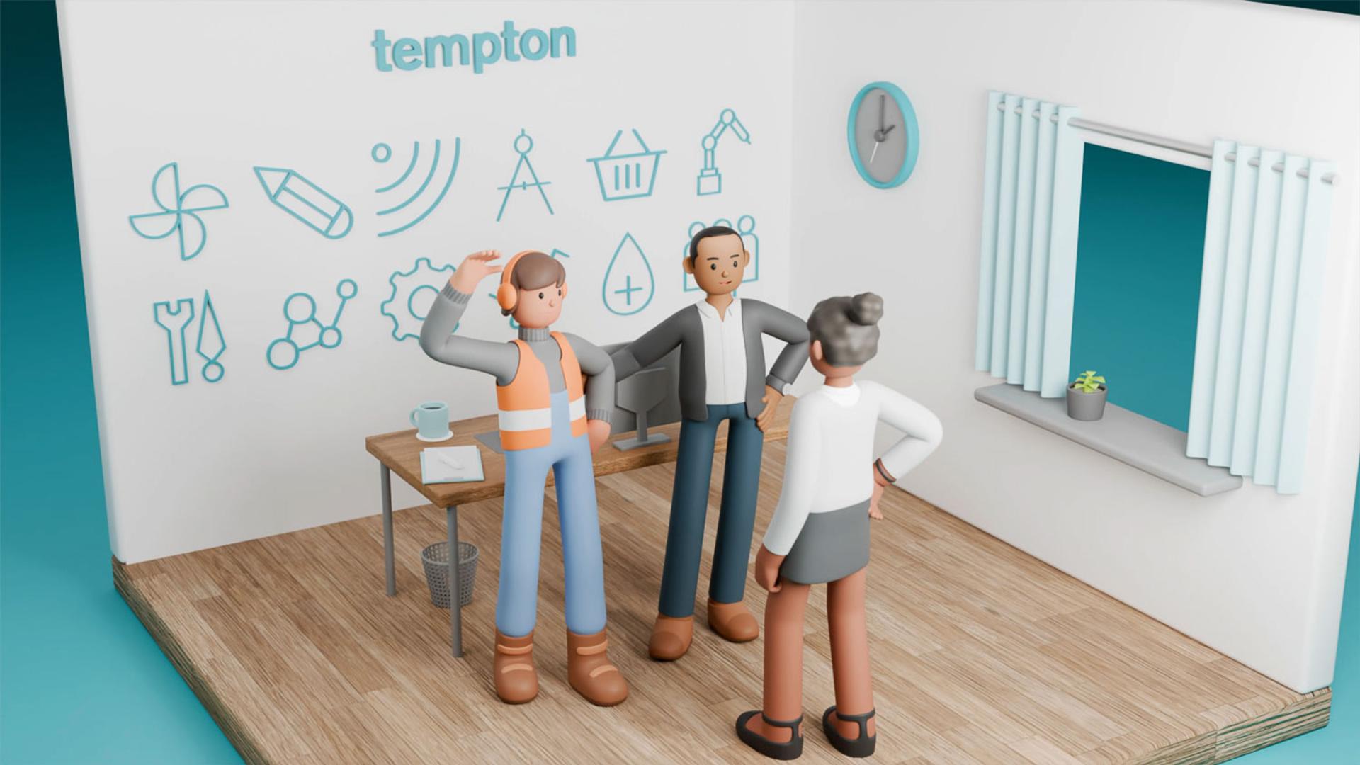 Tempton Group | 3D Charakter Animation – Bild 7