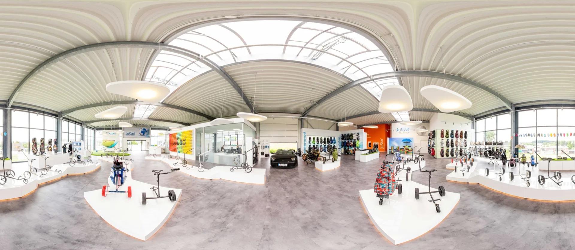 JuCad, Virtueller Showroom mit Shop-Integration