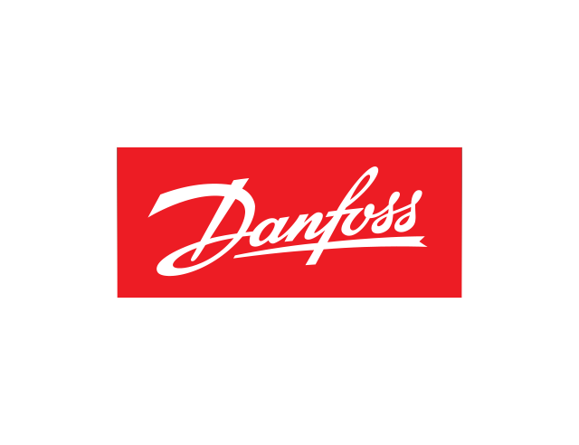 Kundenlogo des Technologiekonzerns Danfoss, Kunde von FIUMU für Filmproduktionen