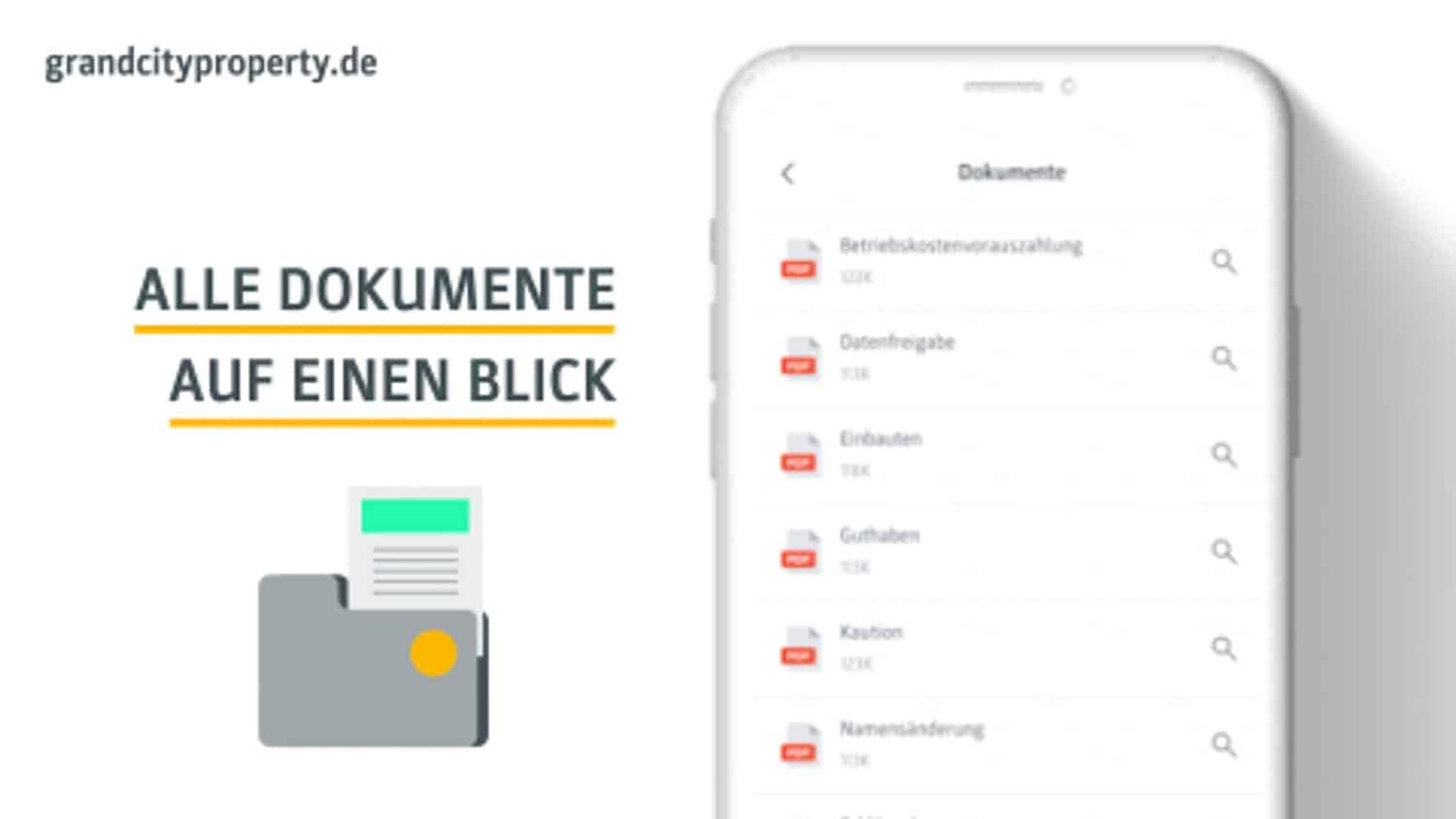Grand City Property | Erklärvideo | Mieterservice App – Bild 9