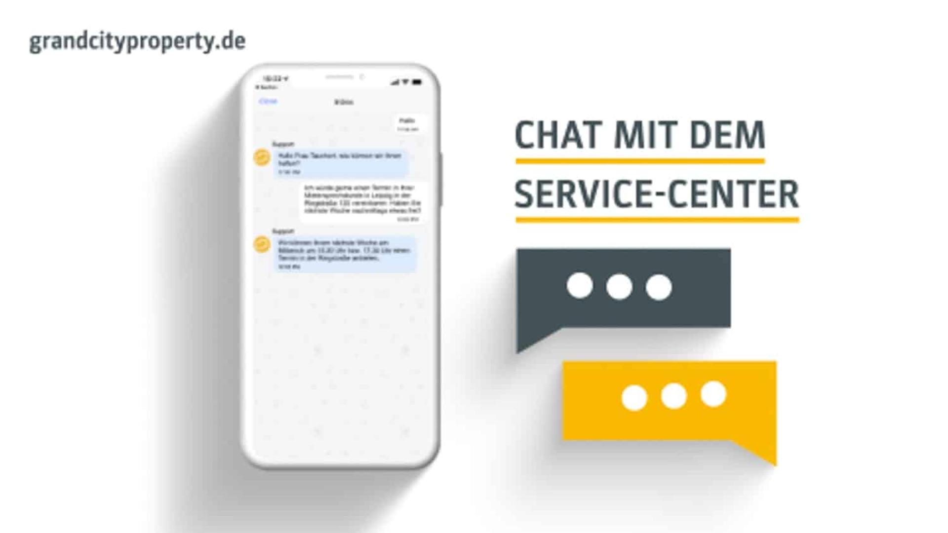 Grand City Property | Erklärvideo | Mieterservice App – Bild 7