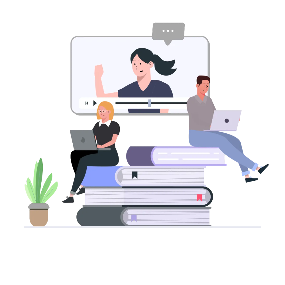 Illustration: Die Vorteile von E-Learning Videos auf einen Blick
