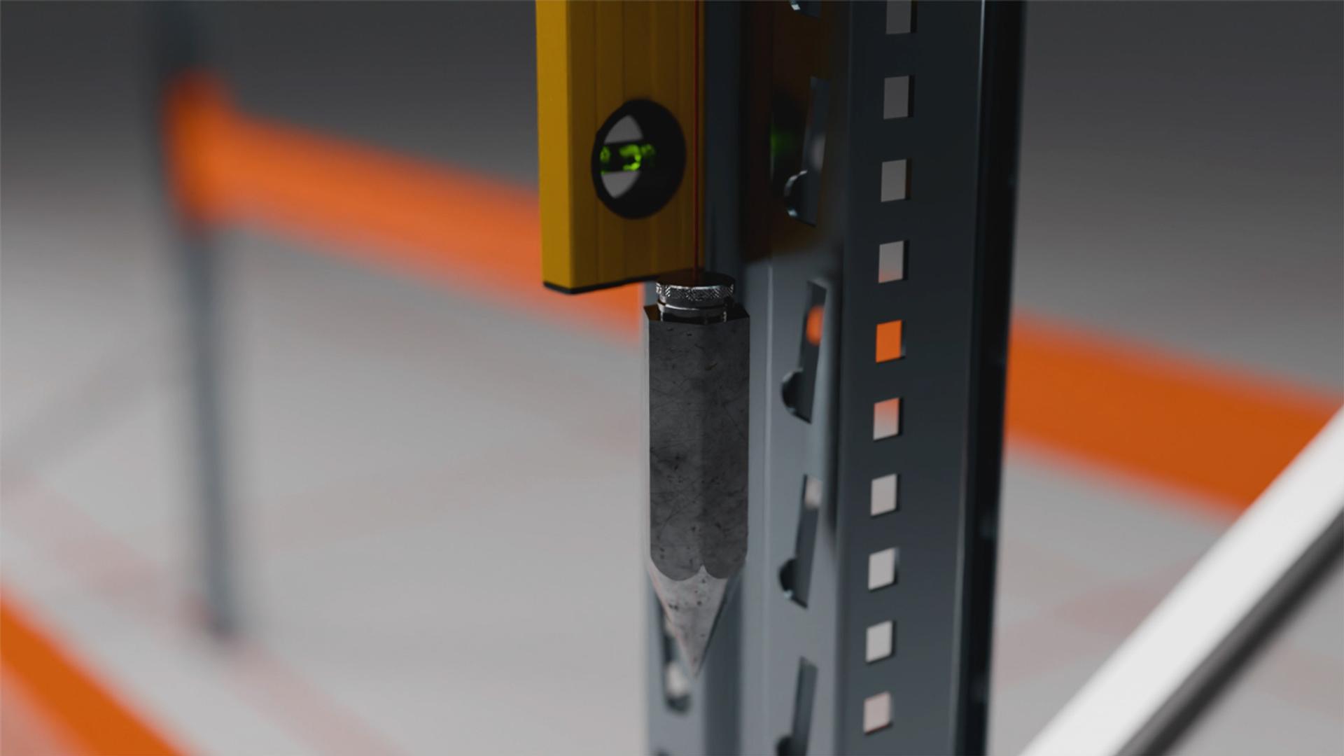 BERGER Group | 3D Montageanleitung  | ARTUS Palettenregal – Bild 8