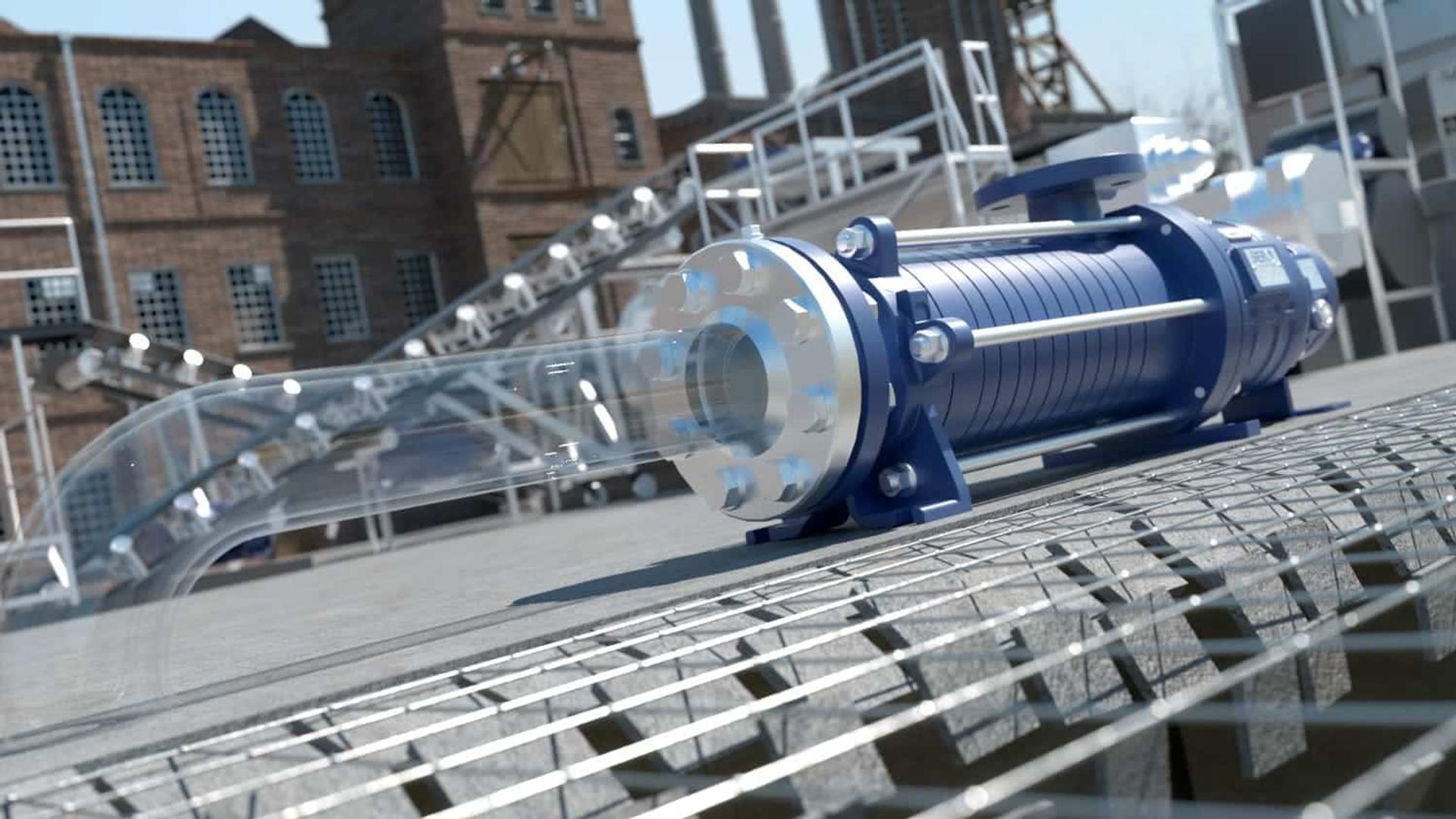 SERO PumpSystems | Technische 3D Animation | SEMA-L Sidechannel Pump – Bild 10