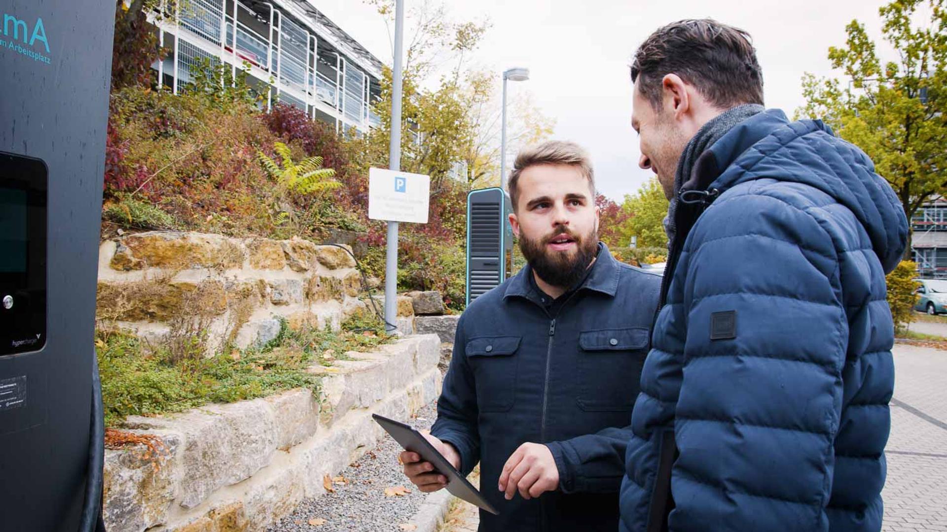 Fraunhofer-Gesellschaft | Projektdokumentation | Laden am Arbeitsplatz – Bild 13