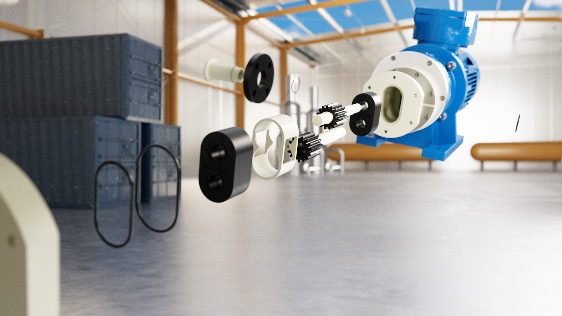 MARCH PUMPEN | 3D Produktvideo – Bild 3