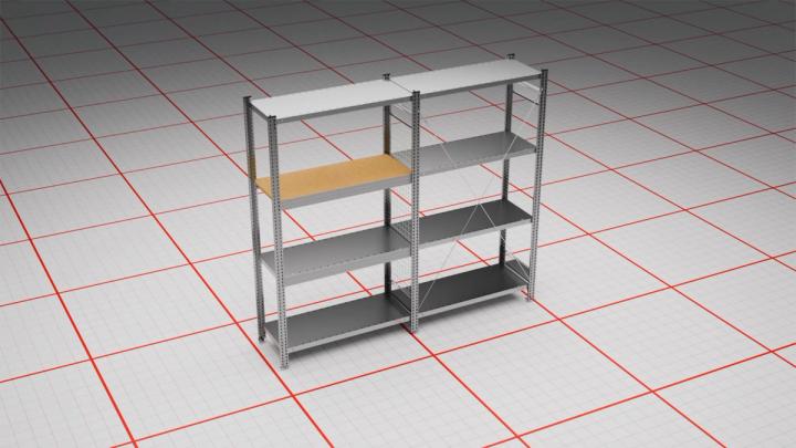 3D-Animation für Berger Group: Regal BERT