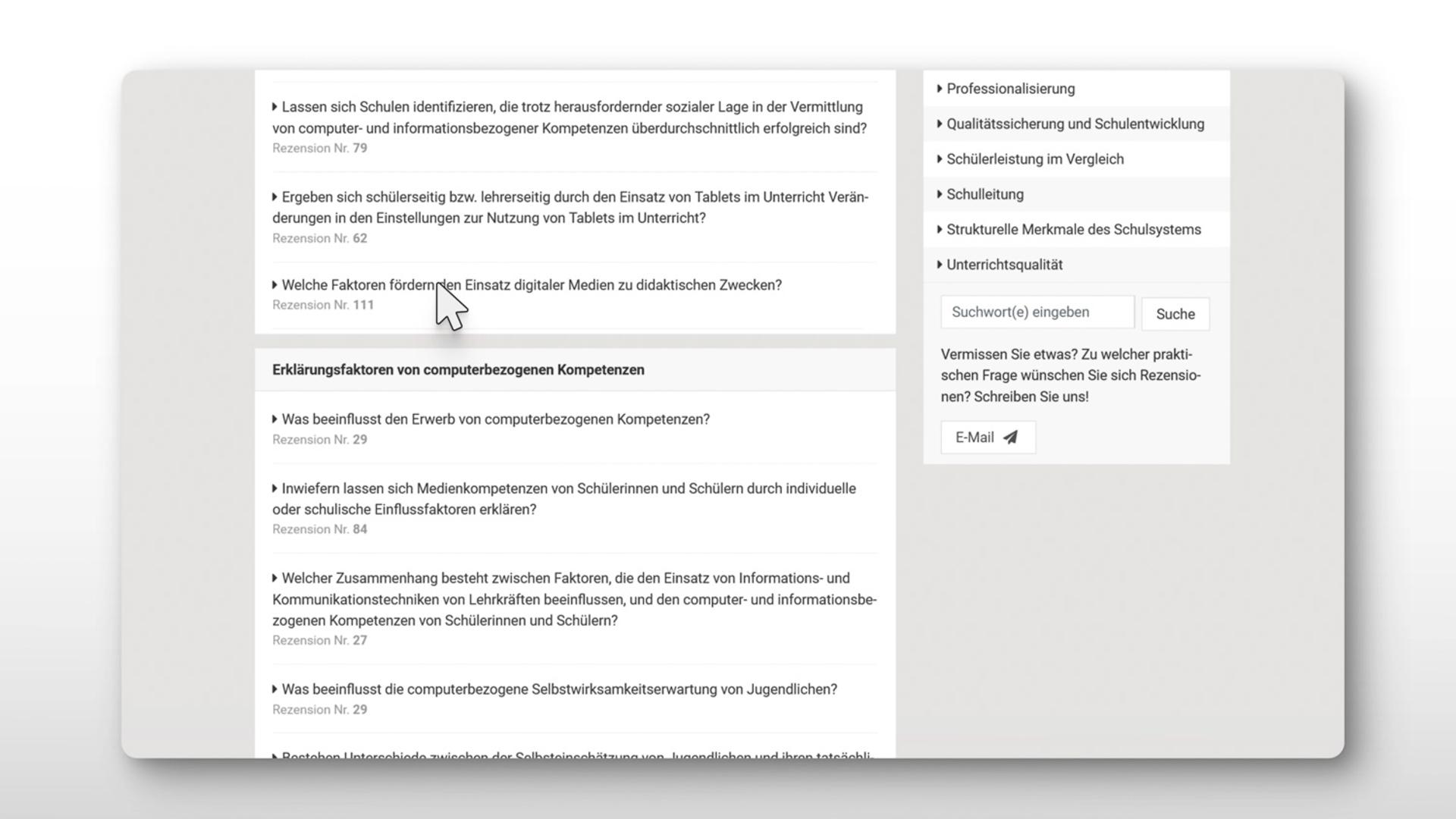 QUA-LiS NRW | Erklärvideo | Forschungsmonitor Schule – Bild 6