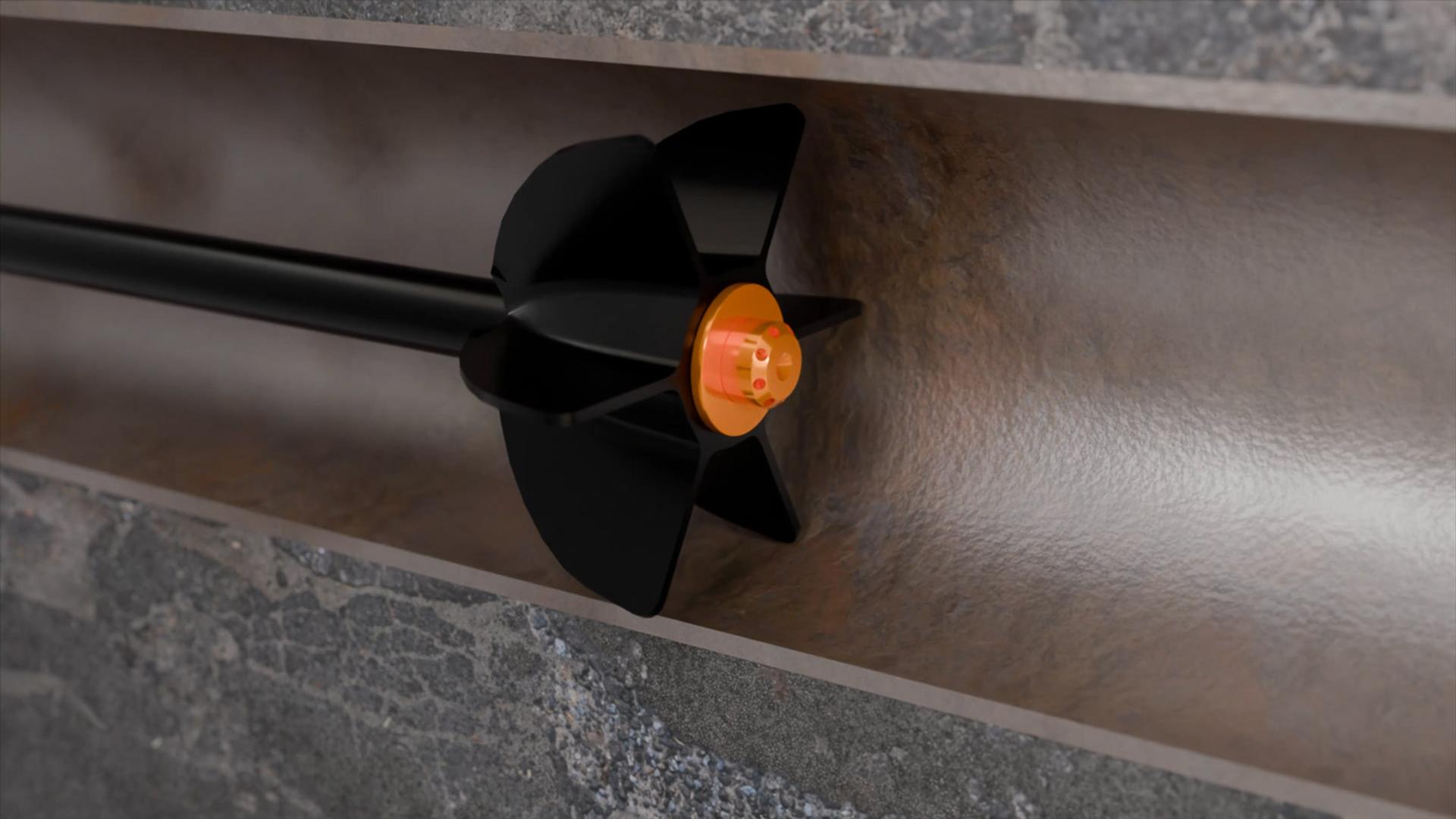 Polypipe | 3D Produktanimation | Coating System – Bild 8