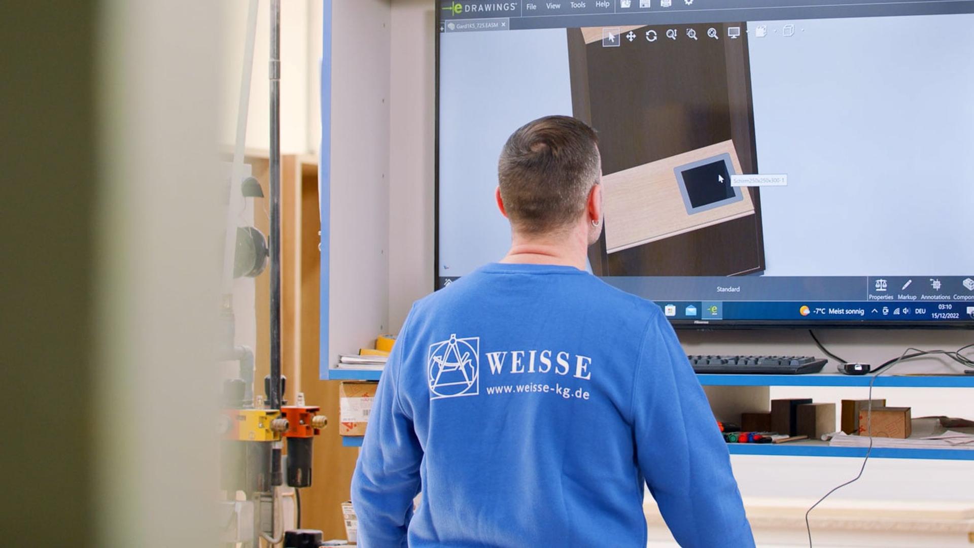 DPS Software | Kundenstimmenvideo | Weisse Tischlerei GmbH & Co. KG – Bild 8
