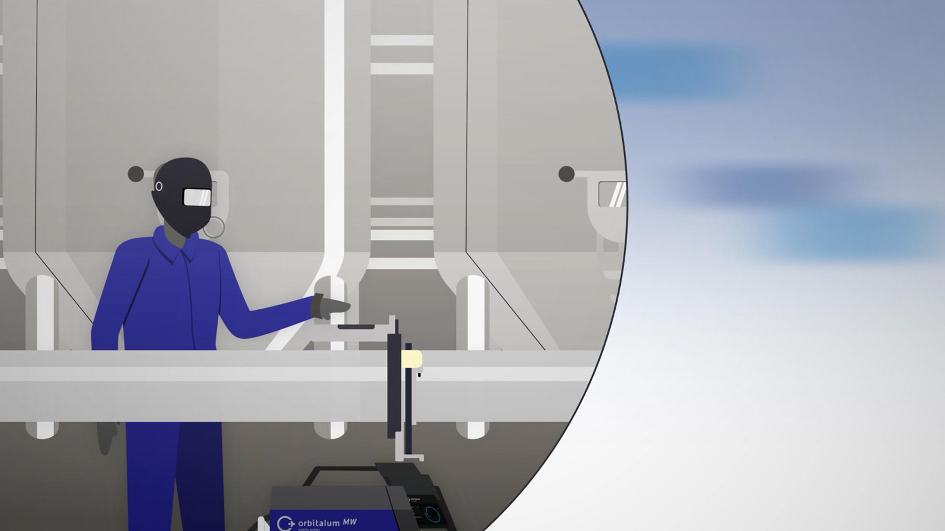 Orbitalum Tools GmbH | Erklärvideo | Mobile Welder – Bild 7
