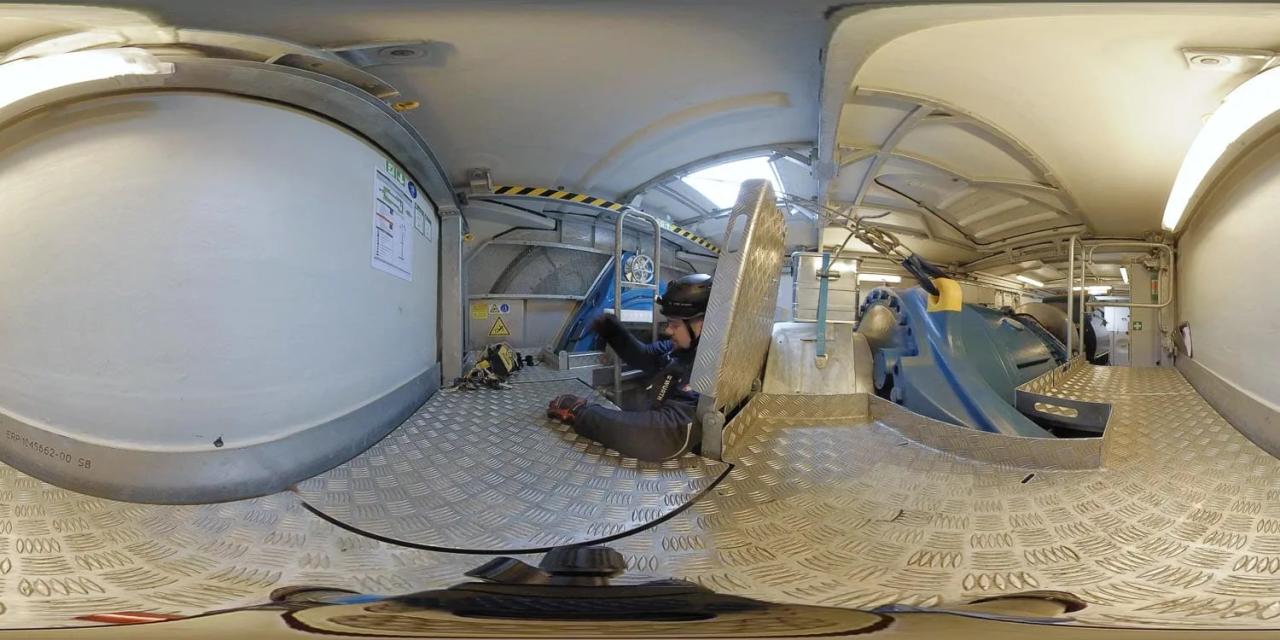 Behind the Scenes: 360 Grad Film Windkraft Service für POLYGONVATRO 4