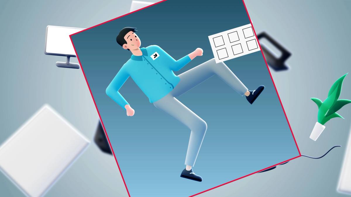 Storyboard-Entwurf für ein Erklärvideo mit Szenenaufbau