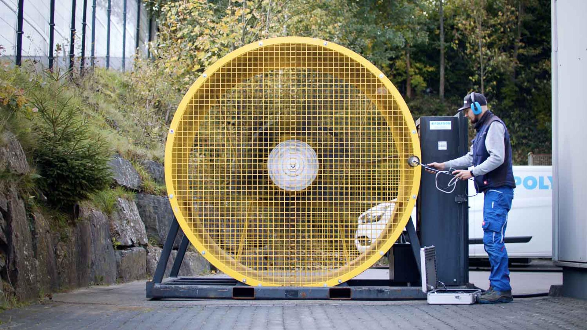 POLYGON | Produktvideo | Windmaschine Axialventilator TTW 400000 – Bild 8