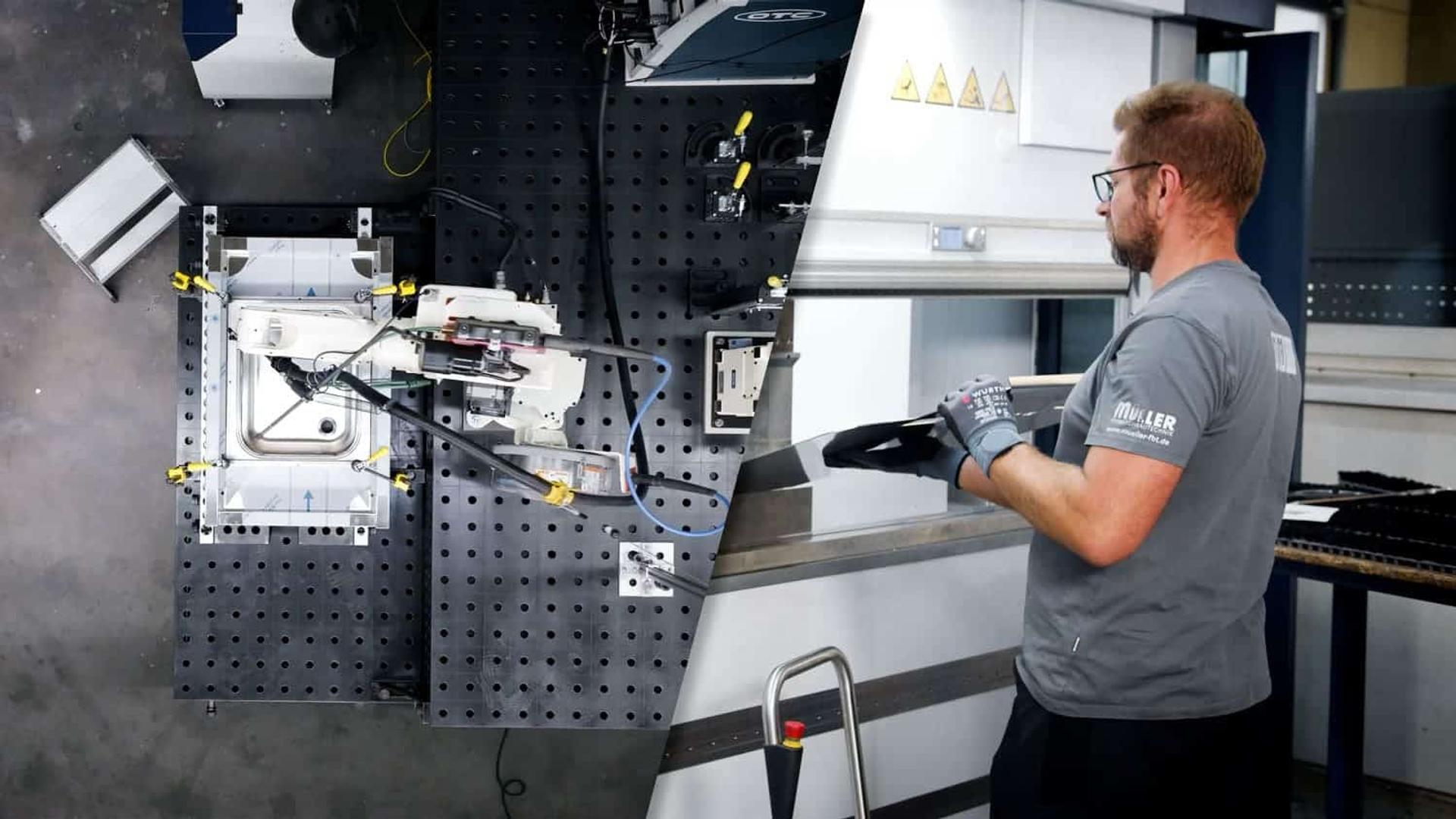 SPI GmbH | Kundenstimmenvideo | Müller Feinblechbautechnik – Bild 7