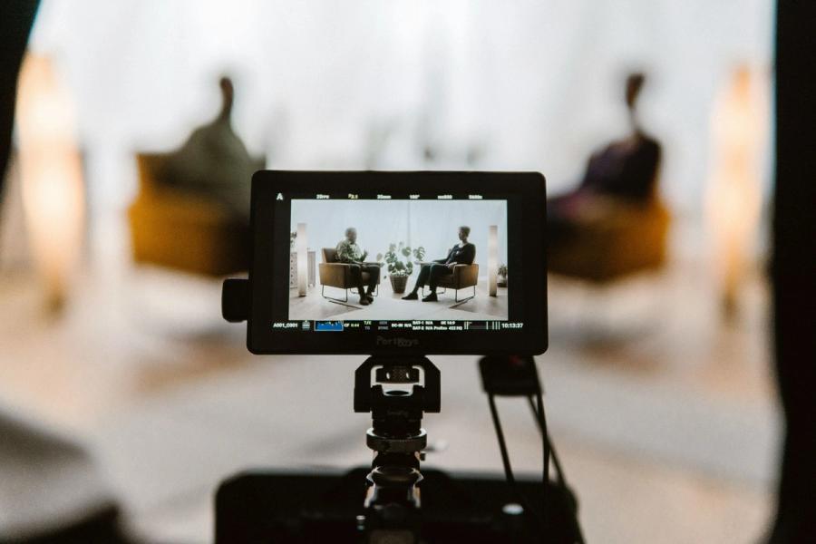 Imagefilm Produktion von FIUMU: Kamera-Setup am Drehtag