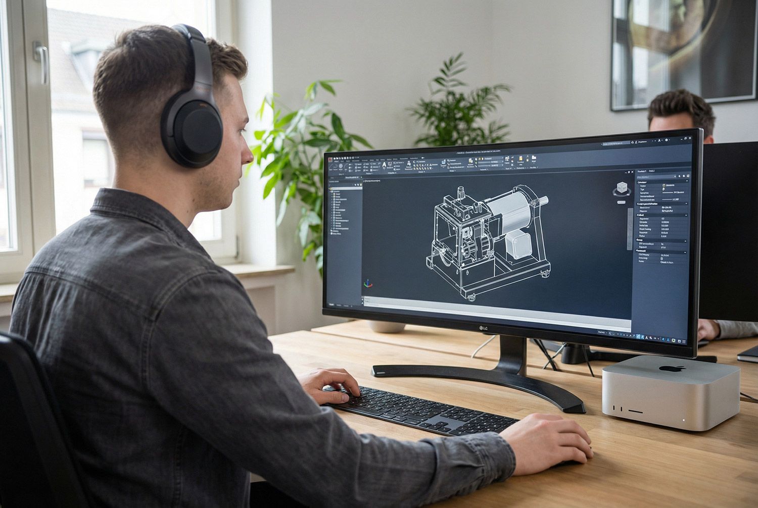 3D-Visualisierung eines technischen Produkts durch FIUMU
