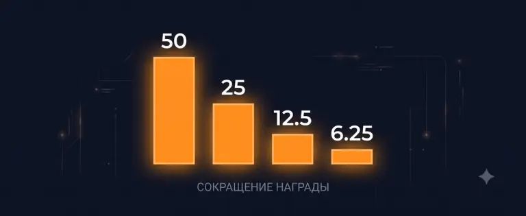 Обложка новости: Халвинг: как четыре сокращения награды меняли рынок биткоина