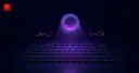 Grid of coin tokens lit by a glowing magnifying-glass icon with sparkline charts on either side — cover for CryptoPulse's Assets section redesign news