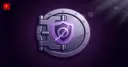 A vault with a shield and a sealing crack, symbolizing the vulnerability fix in Zcash's Ironwood upgrade