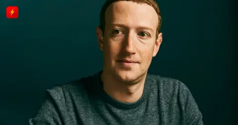 Portrait of Mark Zuckerberg