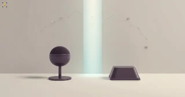 Voice feedback removes the typing and adds an audience