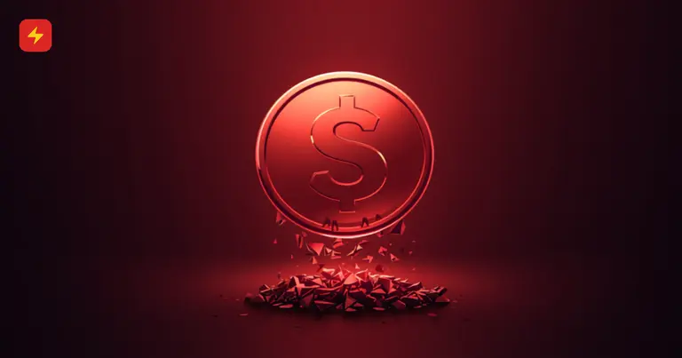 News cover: A $1 stablecoin collapsed to $0.0014 in a single transaction