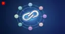 Ten nodes around a central chain link, symbolizing the shared RL1 blockchain network