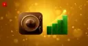 A vault icon next to a rising green bar chart, symbolizing Aave V4's deposit growth