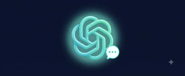 Abstract glowing neural-network icon — cover image for the OpenAI and ChatGPT company overview