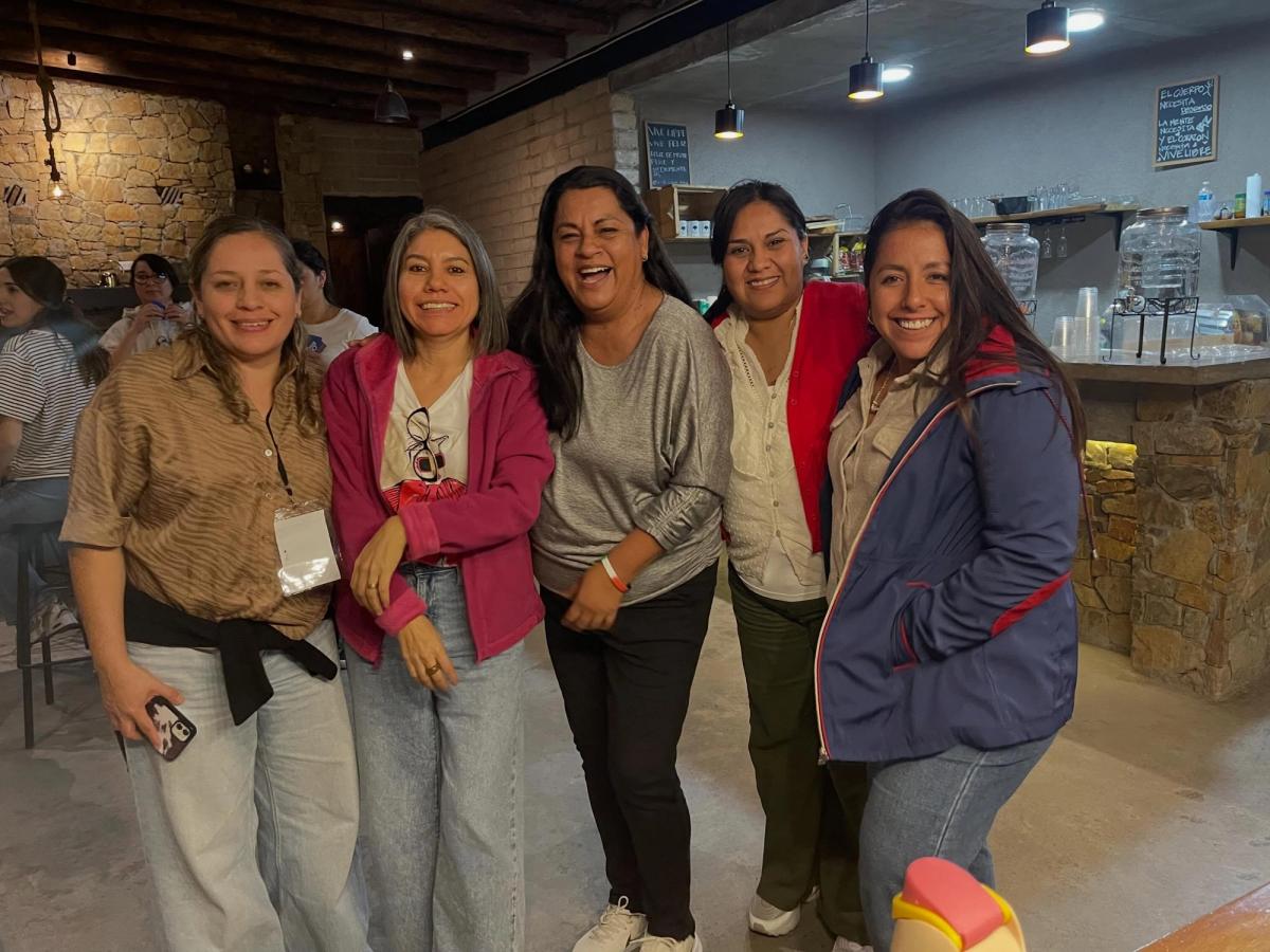 Comunidad y amistad entre las participantes de Parakaleo