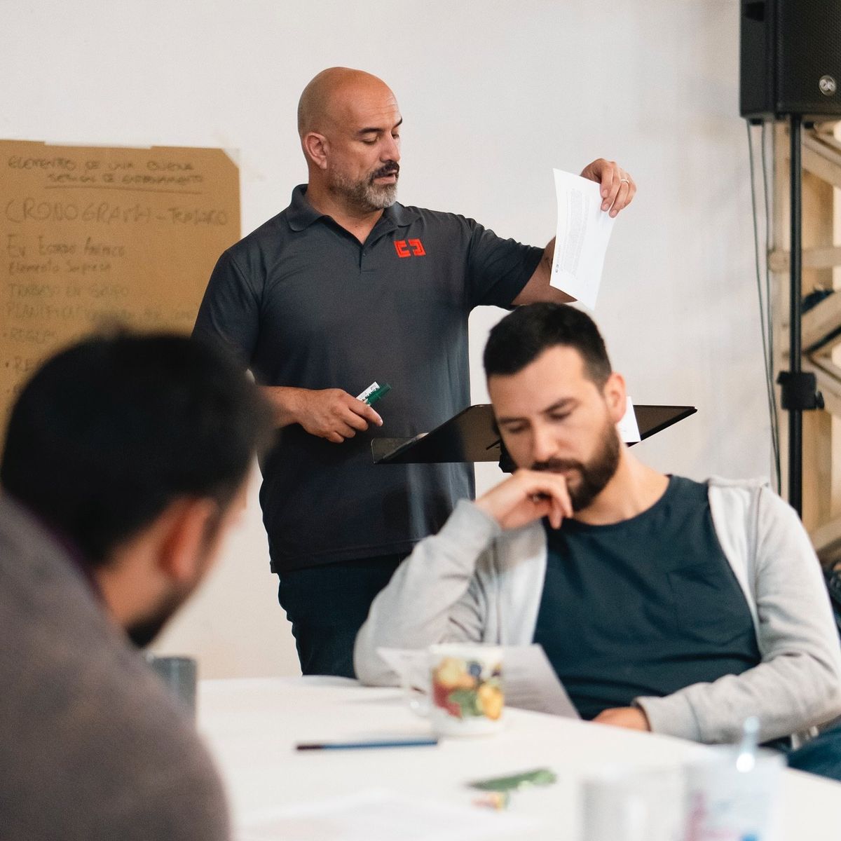 Facilitación de una sesión durante el Train the Trainer