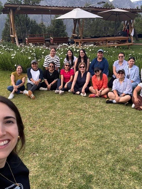 Esposas de plantadores en el retiro de Parakaleo