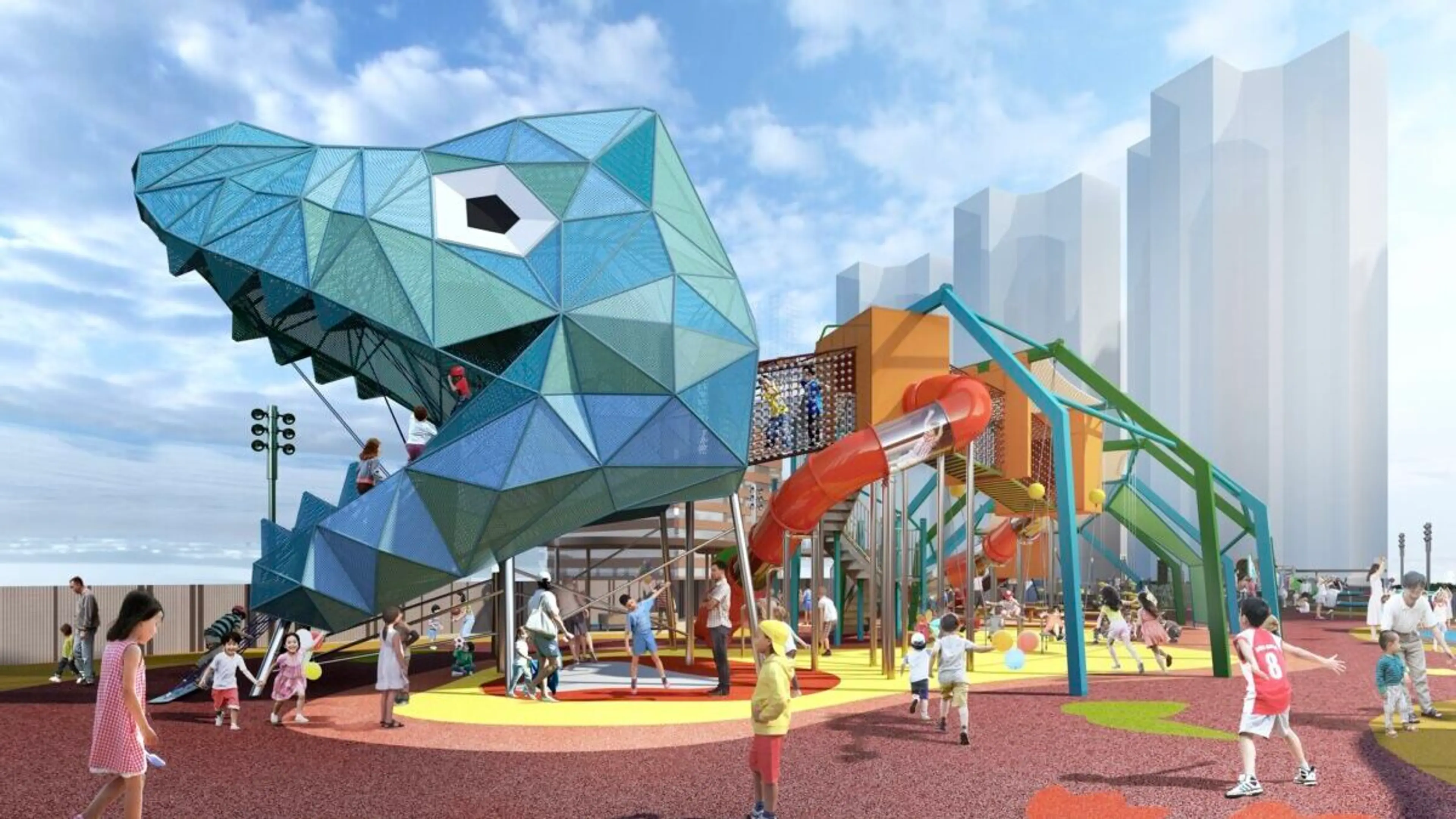 沙田新城市廣場兒童遊樂設施