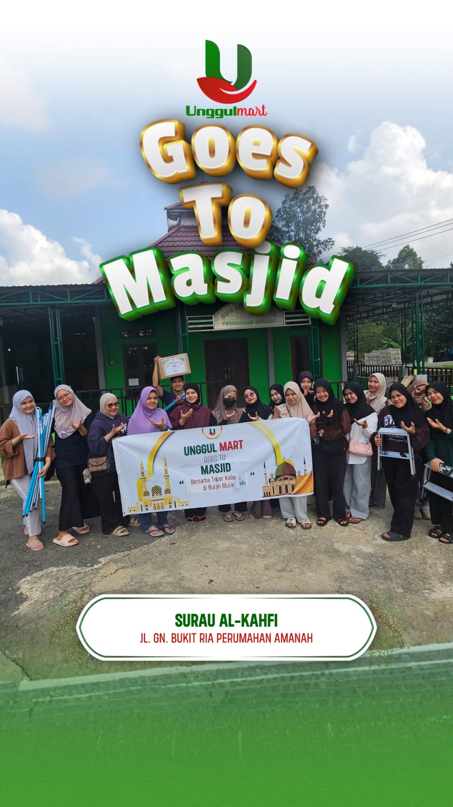 GOES TO MASJID