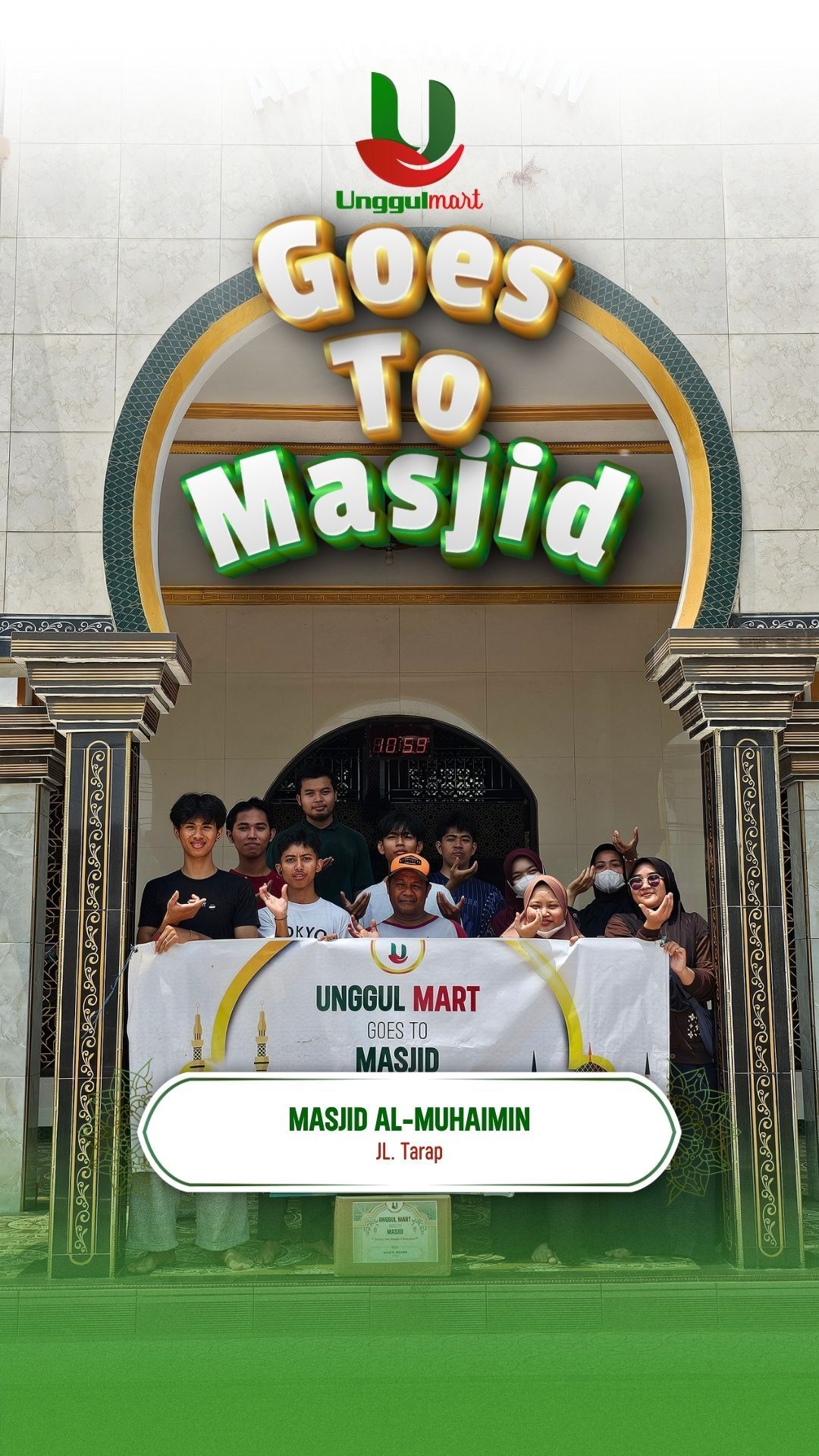 GOES TO MASJID