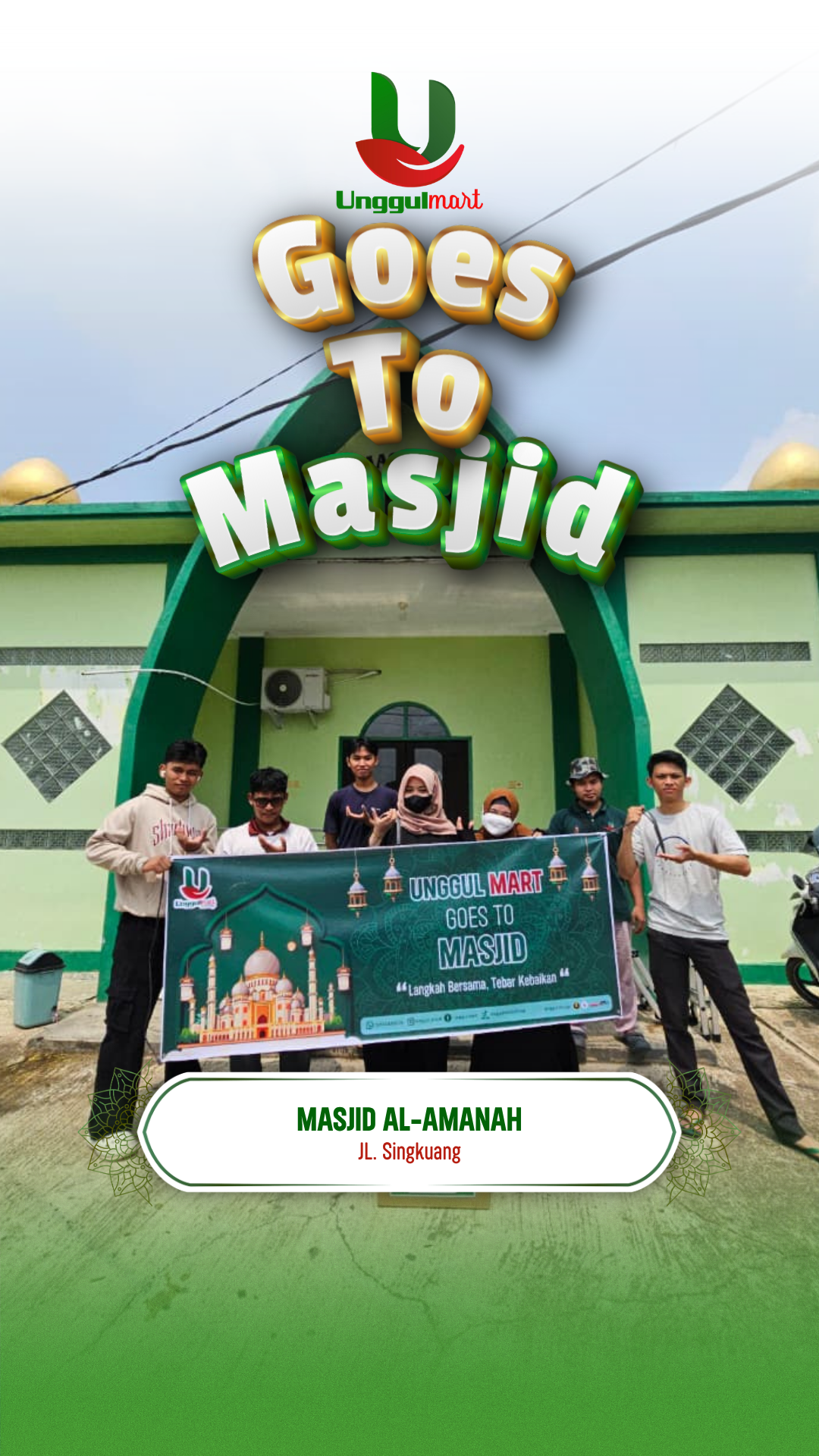 GOES TO MASJID