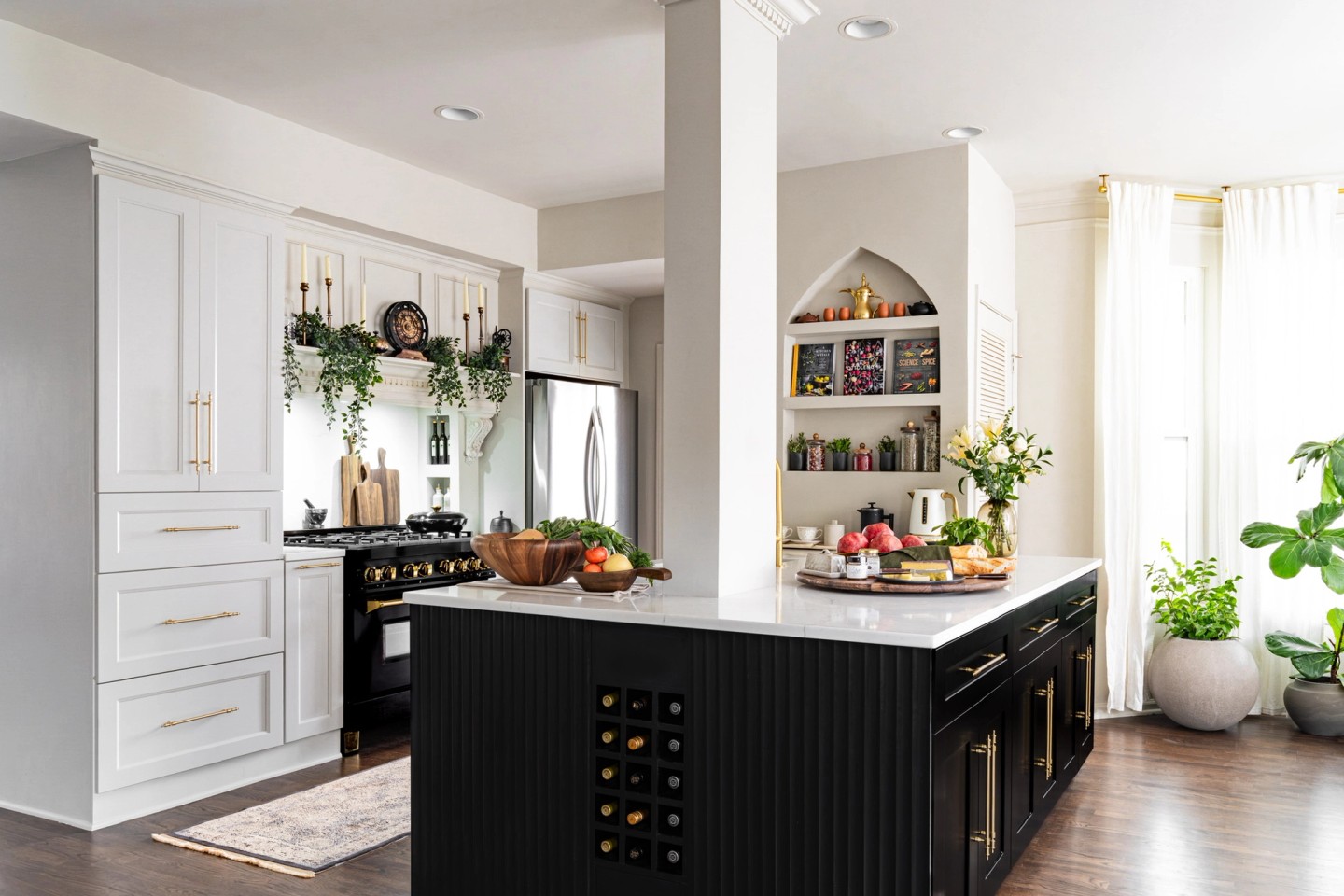 GOTH landscape, island wide, plants