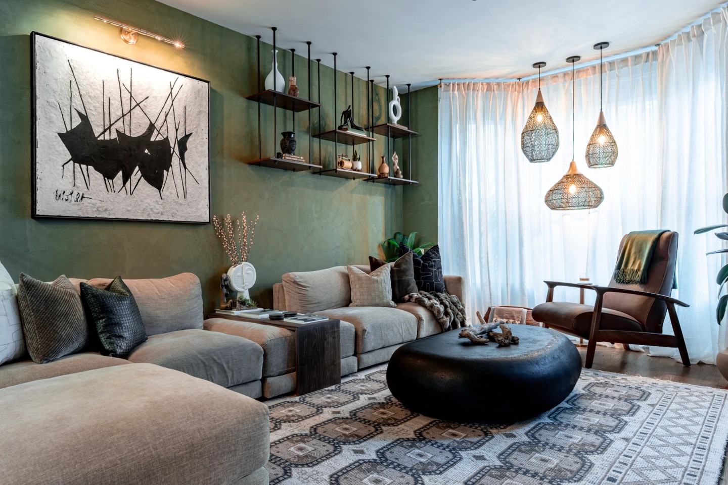 ORGANIC landscape wide living room close in