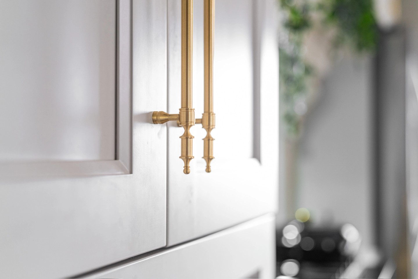 GOTH landscape, cabinet hardware close-u